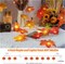 4 Pack Fall Decorations Maple Leaf Lights Garland, Total 40 Feet 80 LED Lights Battery Operated Fall Leaves Garland with Lights Autumn Harvest Lights String Home Indoor Outdoor Thanksgiving Decor
